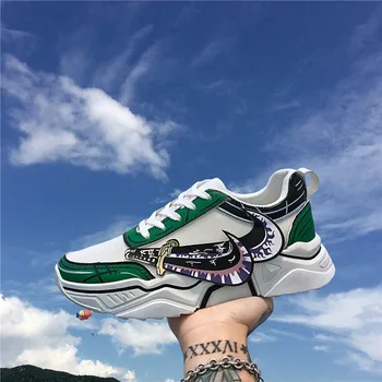 

Sauron Men Casual Shoes Comfortable Men's Sneakers One Piece Design tenis masculino High Quality Sneaker For Male