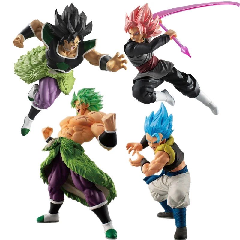 14 см Bandai Аниме Драконий жемчуг Z оригинальная Gogeta Broli Сон Гоку замасу ПВХ
