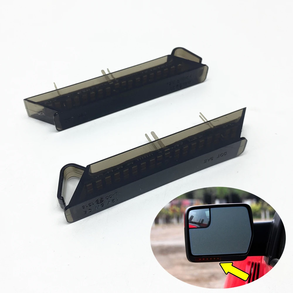 

For Ford F-150 F150 04-14 Raptor Expedition For Lincoln Mark LT LED Dynamic Turn Signal Sequential Side Mirror Indicator Light