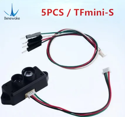 Variando para Arduino Atualizar Benewake Tfmini-s Lidar Range Finder Sensor Módulo Único Ponto Micro Pixhawk Drone Uart Iic 5 Pçs