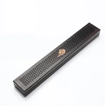 

Traditional Chinese 3 Types Incense Burner Wooden Handmade Hollow Incense Stick Holder Black for 21cm Incense Sticks Censer