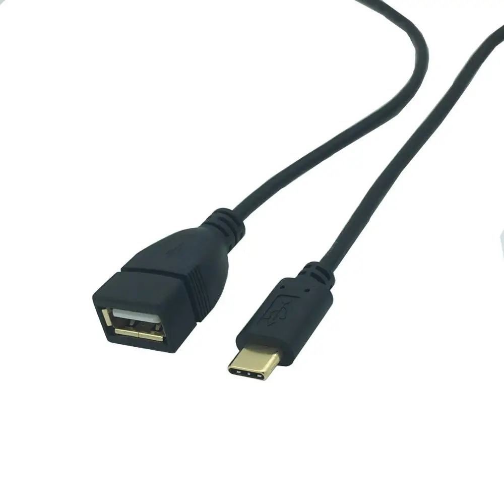 Позолоченный OTG Кабель-адаптер тип-c к usb шина подключение телефона к usb-диску для LeTV/Xiaomi 5 кабель для передачи данных
