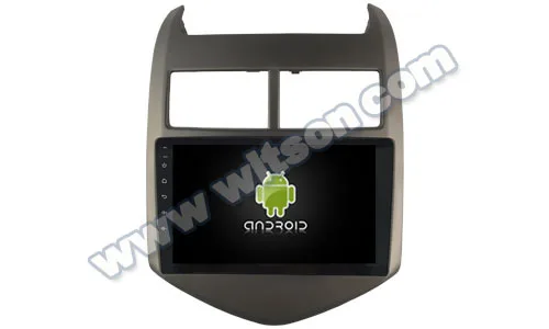 " Android 9,0 Pie OS автомобильный мультимедийный навигатор gps радио для Chevrolet Aveo/Sonic 2010-& Holden Barina 2010