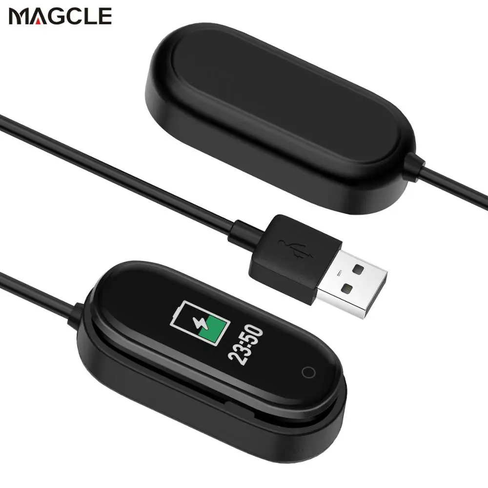 20/100 см USB зарядный док кабель для Xiaomi Mi Band 4 сменный шнур зарядное устройство