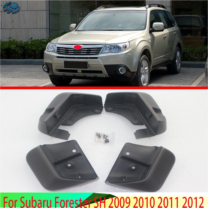 Per Subaru Forester Sh 2009 2010 2011 2012 4 Pezzi Accessori Auto Parafanghi Auto Parafanghi Posteriori Parafanghi Paraspruzzi Parafanghi
