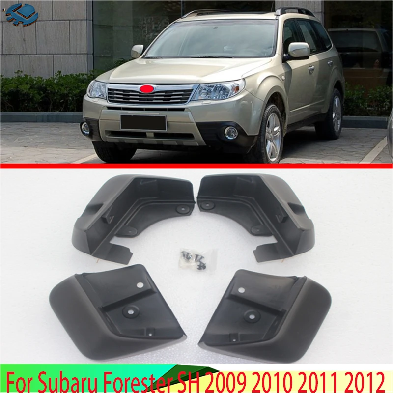 Guardabarros delantero trasero para Subaru Forester SH 2009, 2010, 2011, 2012, piezas, accesorios para coche|Guardabarros| - AliExpress