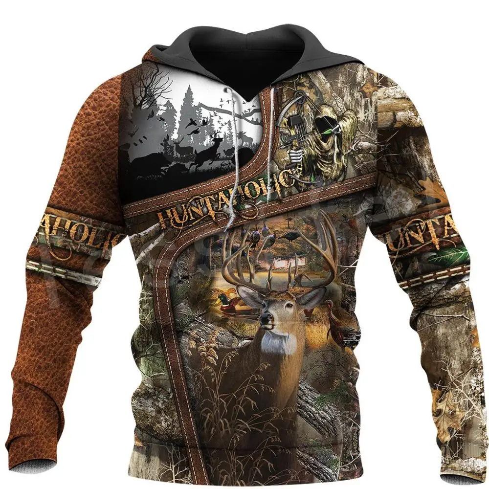 

Tessffel Deer Elk Bow Hunter Animal Hunting Camo Tattoo 3DPrint Men/Women Autumn Pullover NewFashion Streetwear Funny Hoodies 15