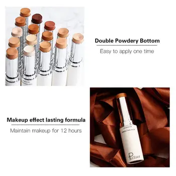 

Highlighter Face Concealer Foundation Cream Waterproof Make Circle Pencil Makeup Cover Stick Up Dark Concealer Corrector I9Y2