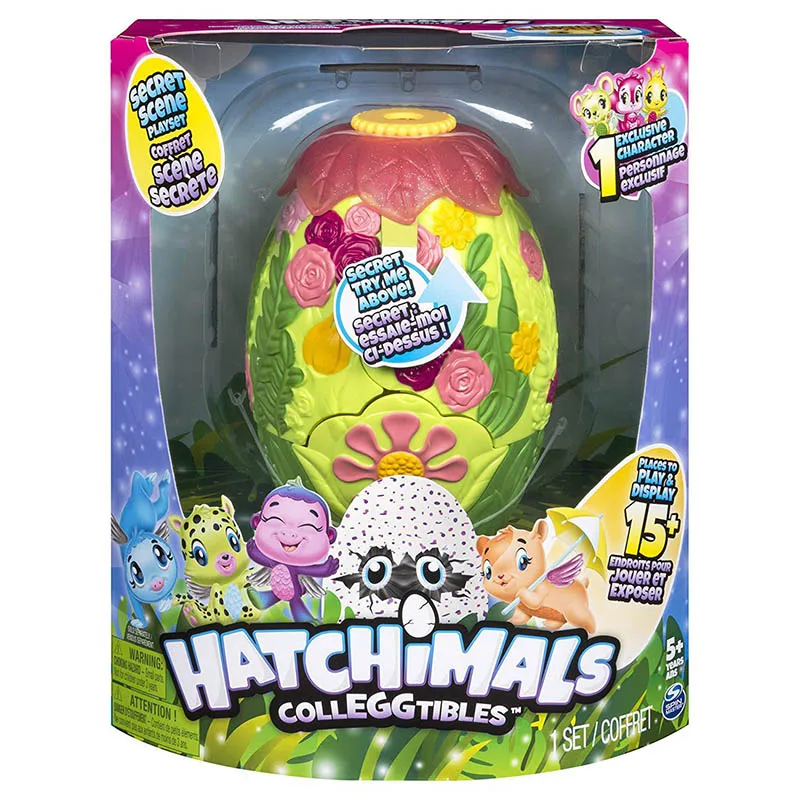 Spin master Hatchimals фигурка игрушка таинственный парк сцена игрушки могут вылупиться
