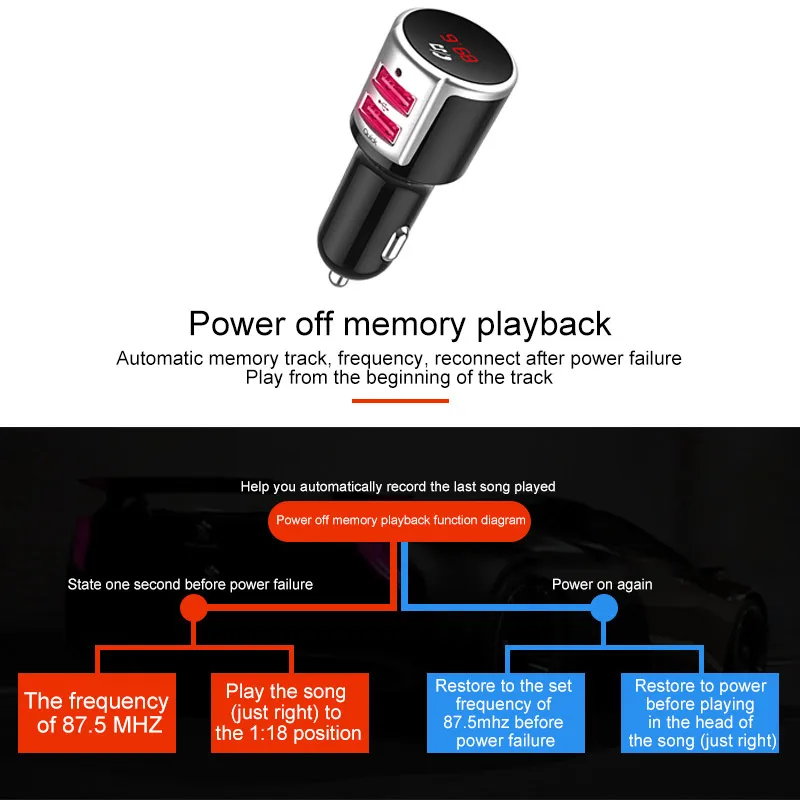 Автомобильный Bluetooth приемник MP3-плееры громкой связи телефон автомобиль u-диск fm-передатчик автомобильный fm-передатчик беспроводной Bluetooth автомобильный комплект FM