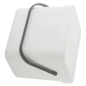 

Simple Kitchen Garbage Bin Portable Plastic Bin with Lid Wall-hanging Garbage Container Trash Can Waste Holder Trash Rack for Ho