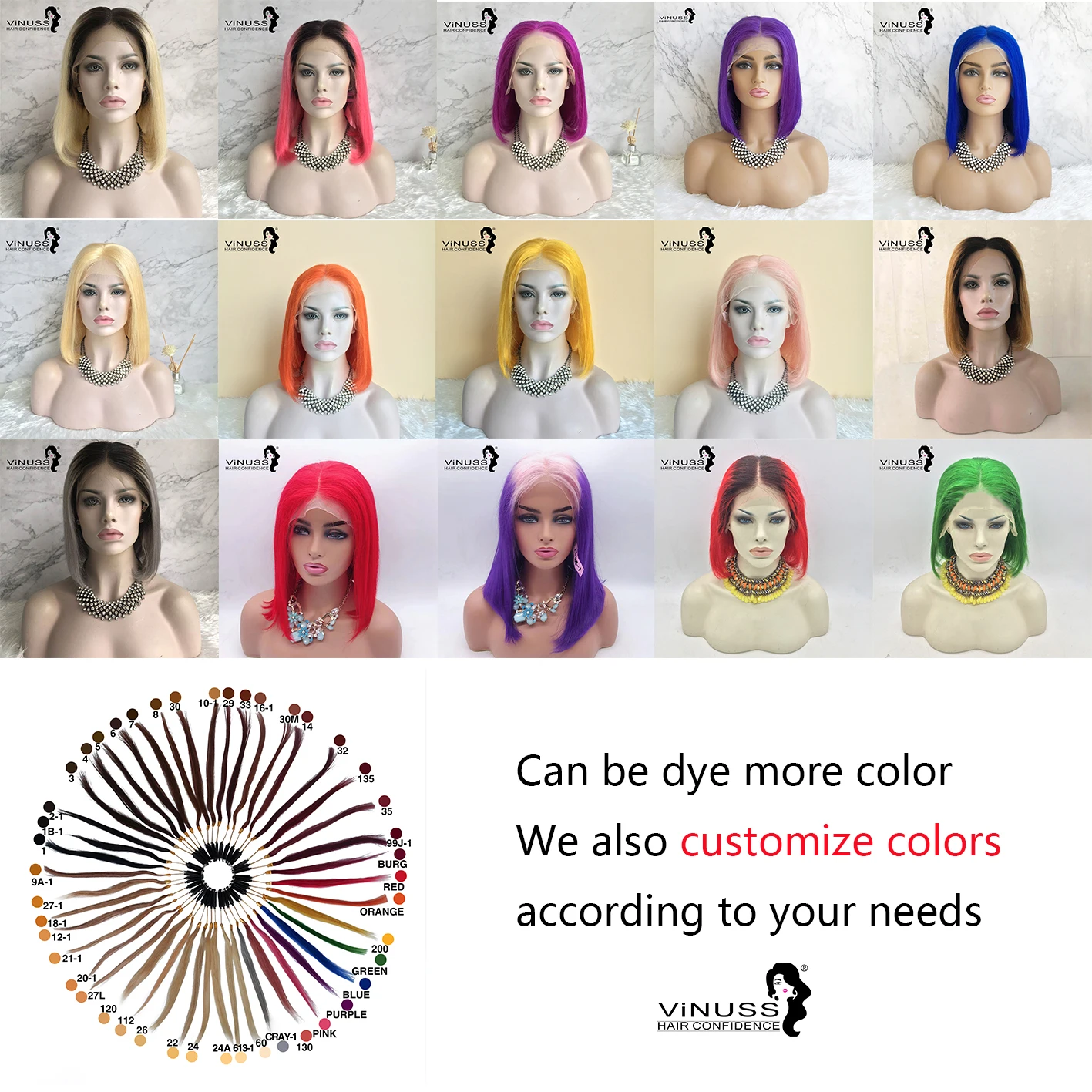 Cheap Apliques com cabelo humano