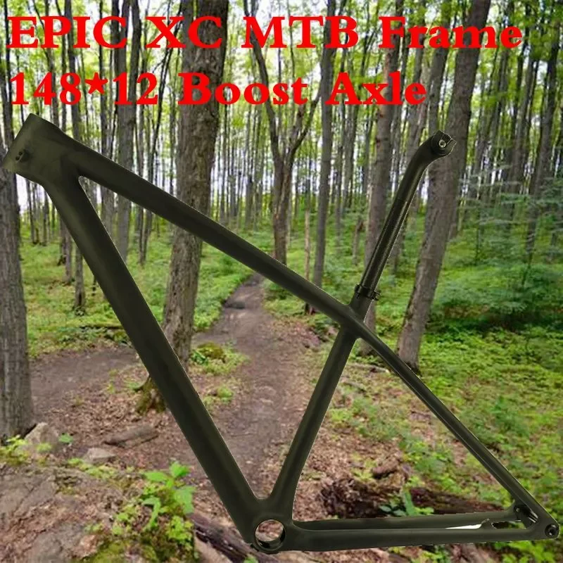 

27.5er BOOST Bicycle-Parts Mountain-Bike-Frame Full-Carbon 29er T1000 MTB PF30 148--12mm