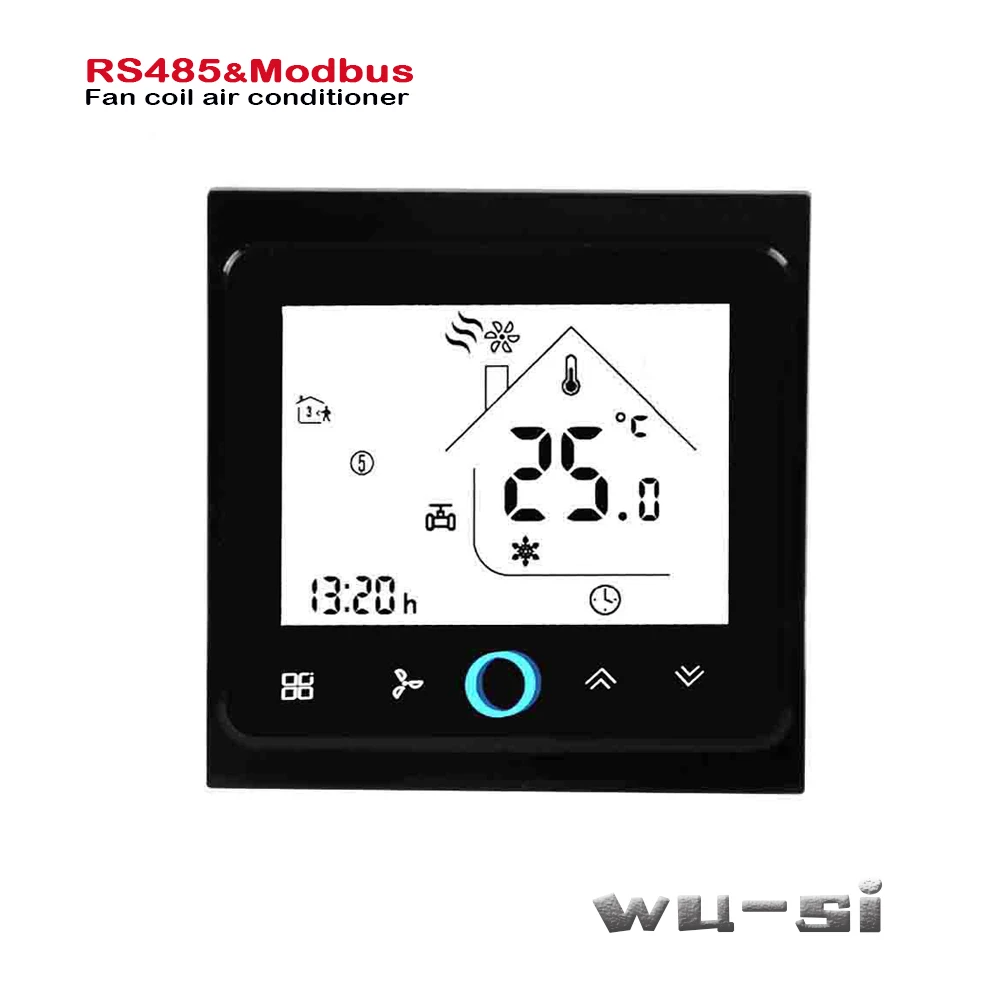 RS485 Proportioneel valve 0-10V signaal control 2Pipe cooling heating Air Conditioning Type thermostat,95-240VAC,24VAC optional RS485 Proportioneel valve 0-10V signaal control 2Pipe cooling heating Air Conditioning Type thermostat,95-240VAC,24VAC optional