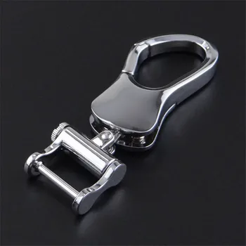 

High Quality Brand Design Cool Stainless Steel Car Keychain For Women Man Luxury Key Chain Key Ring Birthday Gifts Key Holder