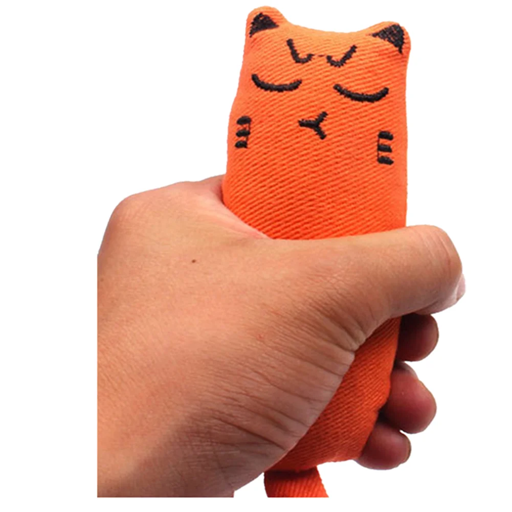Новая кошачья мята, забавная игрушка, игрушка для питомцев, кошачий хвост, 1 шт., когти, подушка, зубы, шлифовка, Мягкая интерактивная, необычная игрушка для кошек, шлифовальная кошачья мята