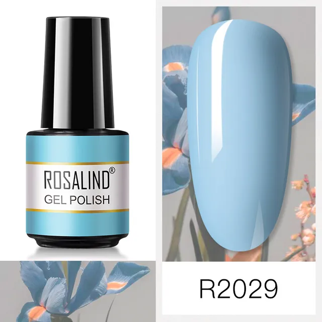 ROSALIND Nail Art 7ML Gel Polish 80 Color For Manicure Design UV Nail Polish Gel Lacquer Soak Off Semi Permanent Gel Nail Polish RAR2029