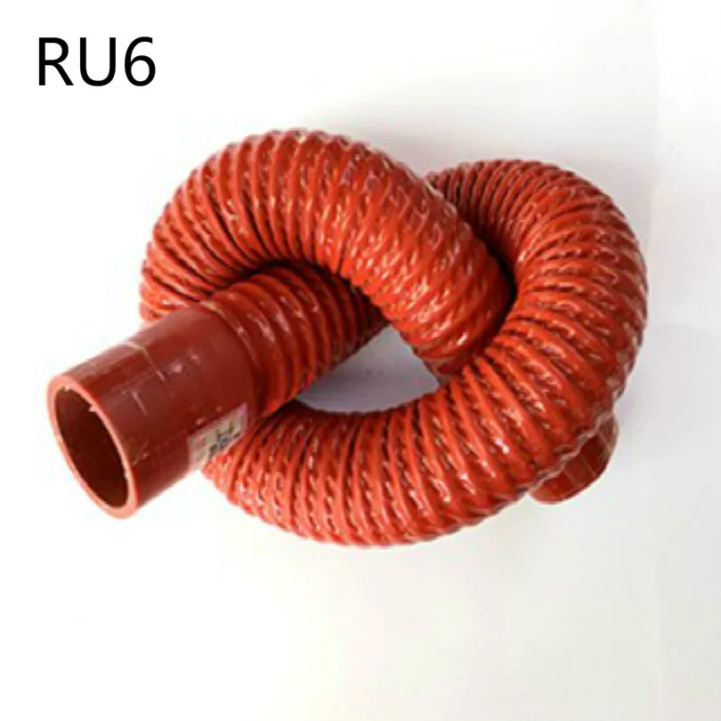 

ru6 silicone hose intercooler silicon turbo hose silicone intake hose Corrugated pipe with steel wire inner diameter 38-65mm