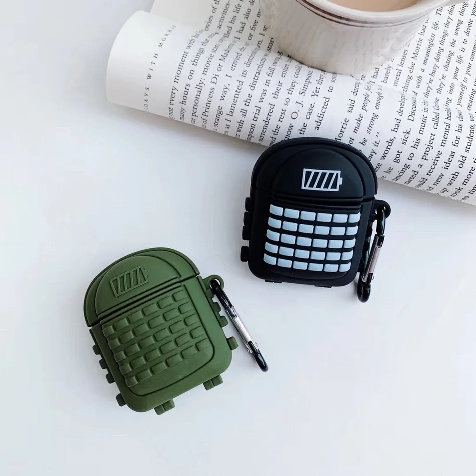 3D Bluetooth беспроводной точечный чехол для наушников для AirPods чехол силиконовая Тыква милый мультяшный чехол Аксессуары для Apple Air pods