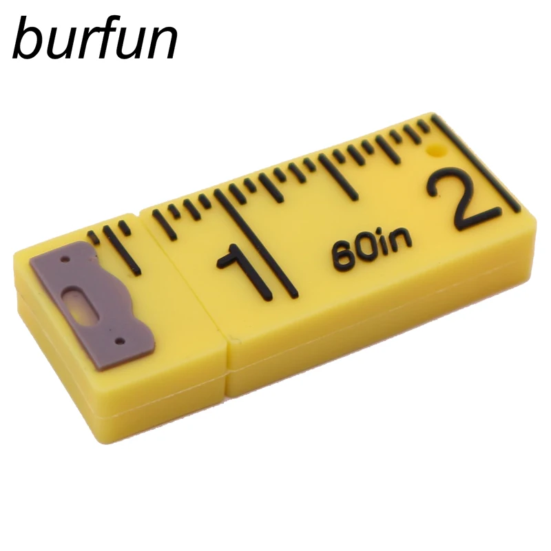 

Cartoon Measuring Ruler Style USB Flash Drive Pendrive 128GB 64GB 32GB 16GB 8GB Menory Stick Usb Disn Real Capacity gift PC