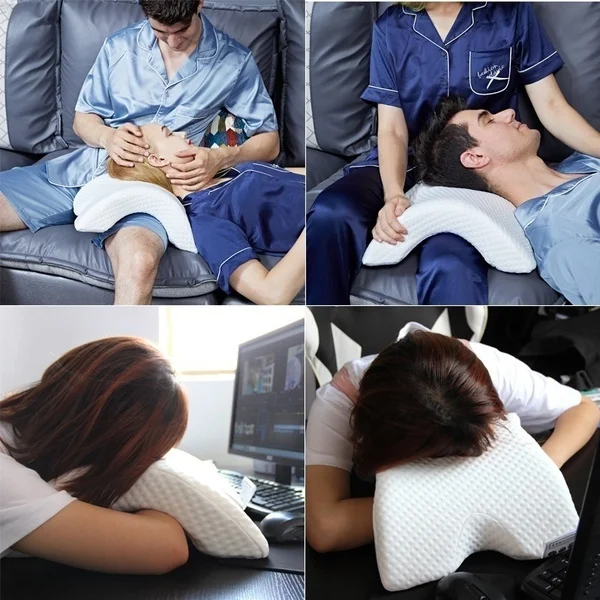 Memory Foam постельные принадлежности защитная подушка для шеи медленный отскок Memory Foam подушка предотвращает ручное число многофункциональные подушки для пары