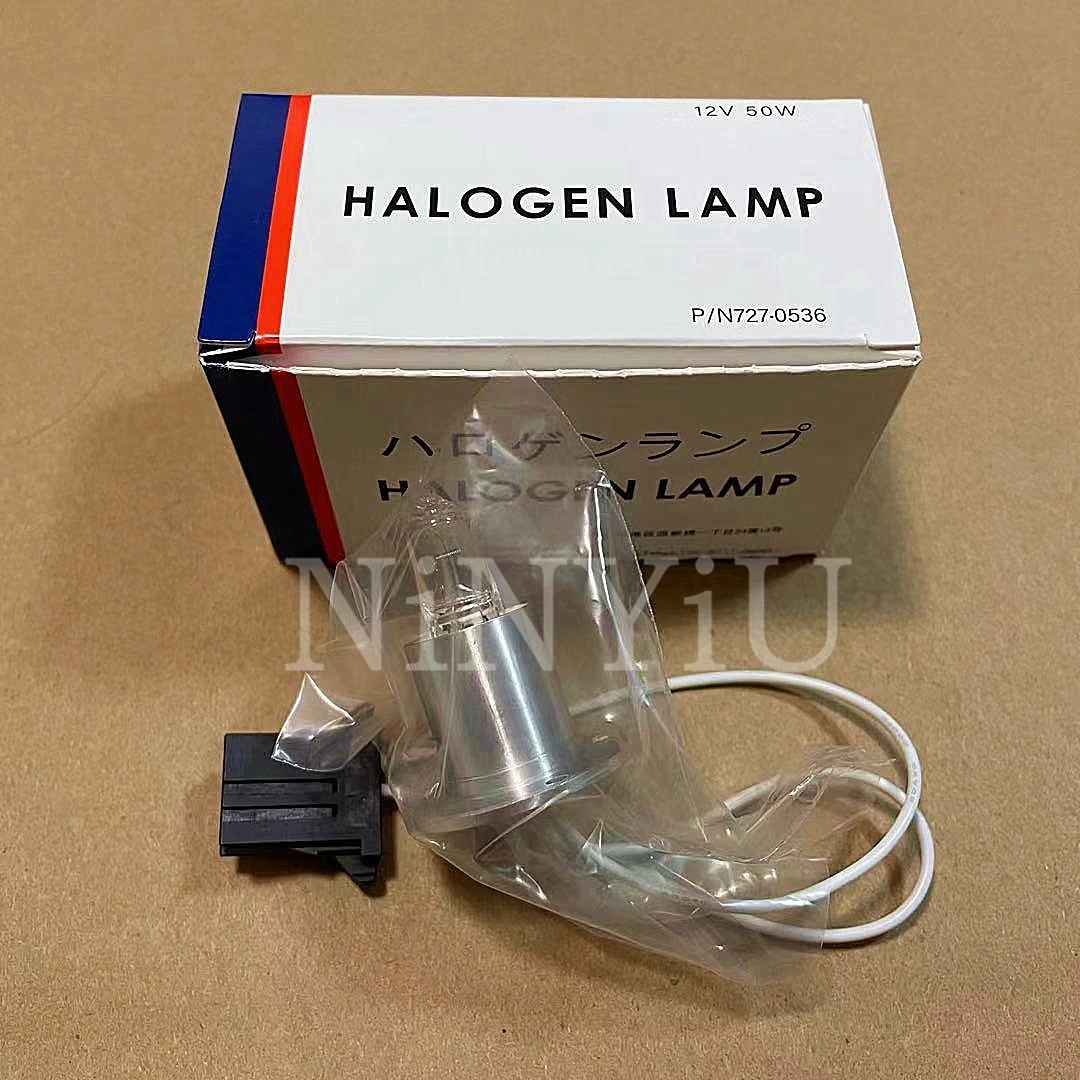 Compatible Hitachi 12V50W P/N727-0536 Halogen Lamp Roche 12V50W Cobas C701 C702 C711 C311 C6000 C501 Biochemical Analyzer Lamp