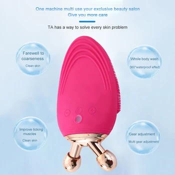 

Blackhead Deep Cleaning Face Brushes Facial Cleaning Brush Massage Vibration Brushes Compact Portable Beauty Device