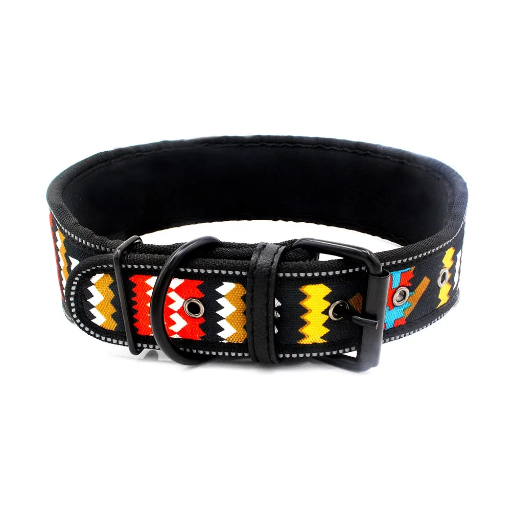 1 pcs Dog Collar Waterproof Reflective Dog Collars Camouflage Breathable Clothing Pet Supplies for Small/ Medium/ Large Dogs