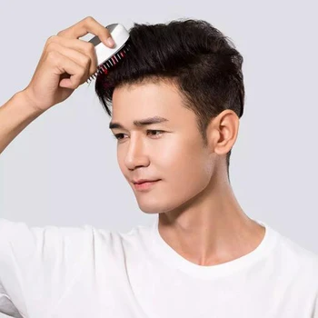 

In Stock Xiaomi LLLT Electric Laser Hair Comb Health Growth Anti-Hair Loss Scalp Massage Comb Brush Hair Growth Regrowth Tool