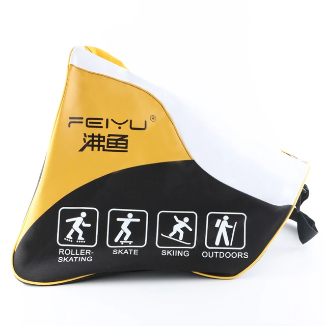 US $12.42 Waterproof Nylon Skate Bag For Ice Skating Roller Protective Gear Accessorries