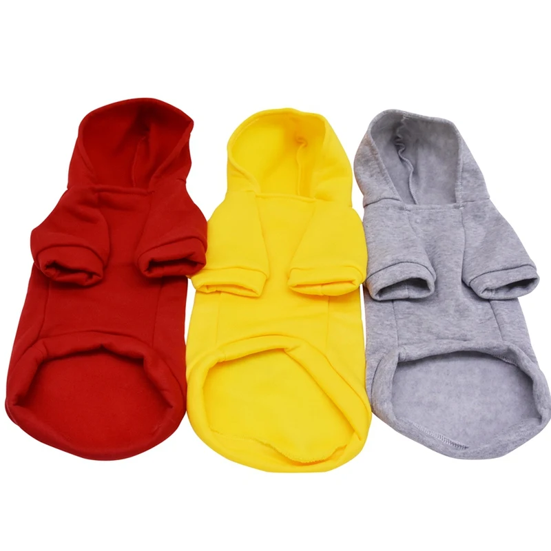 Dog Sweater Thickening Warm Clothes Cute Outfit Clothing Tops For Small Pet Autumn Winter Sweater 2/4 Legged Costume
