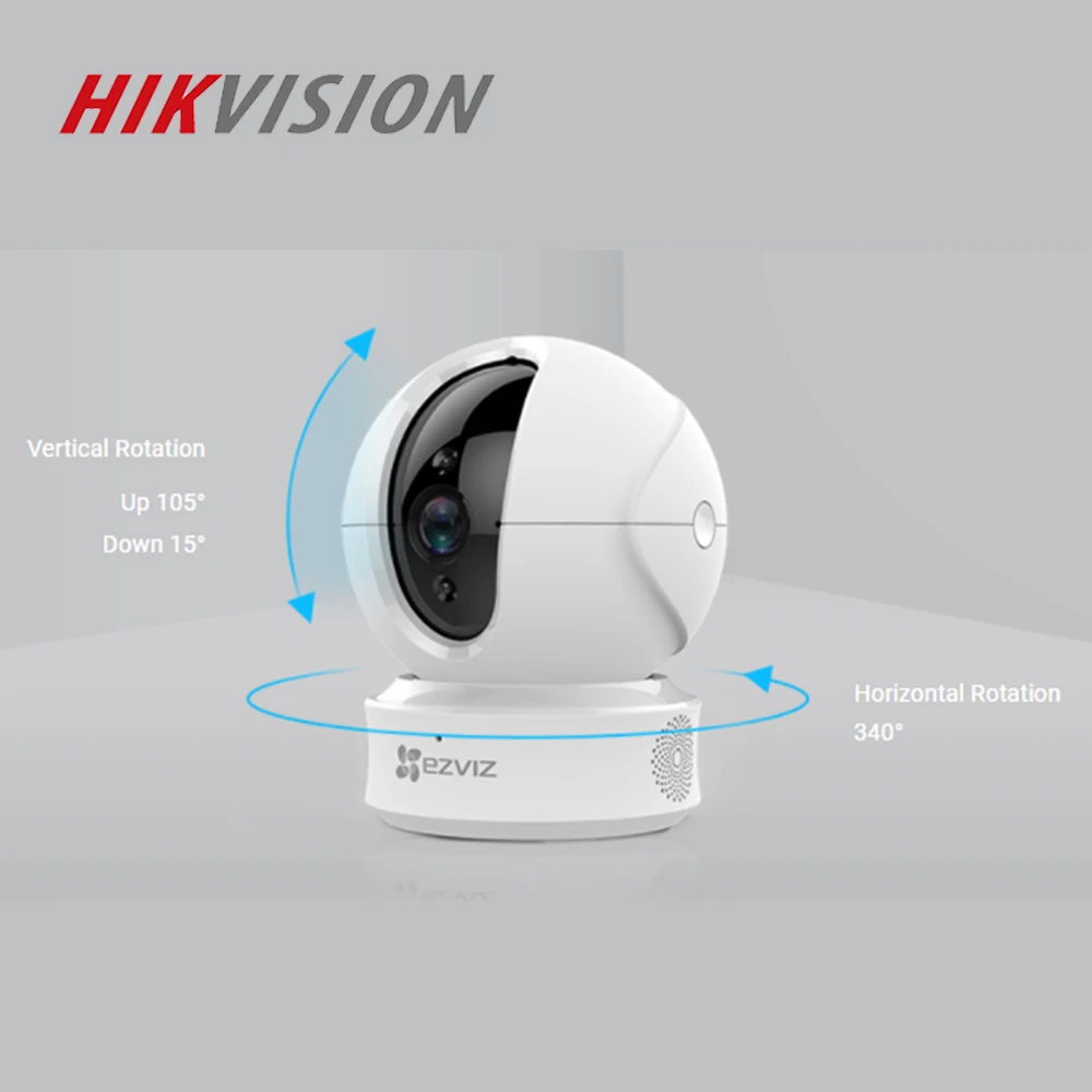 HIKVISION C6CN EZVIZ камера видеонаблюдения wifi ip camera 360 HD 1080P Крытый PIR облако беспроводной