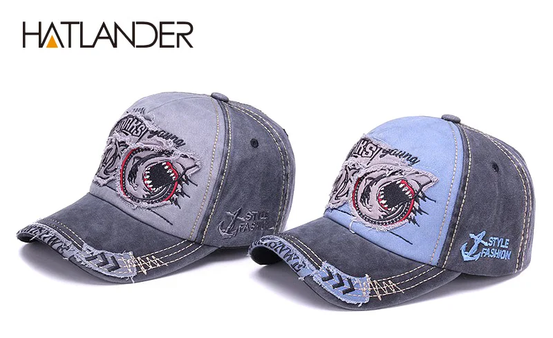 HATLANDER модные спортивные кепки наружные кепки для пробежек винтажная шляпа для папы 5 панелей Кепка с защелкой аппликация из хлопка Бейсболка с вышивкой