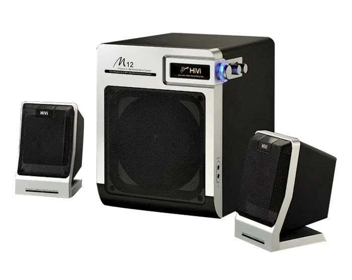 

M12 multimedia active speaker 2.1 channel computer satellite speaker +5 inch subwoofer M12SUB One-way guided full-range speaker