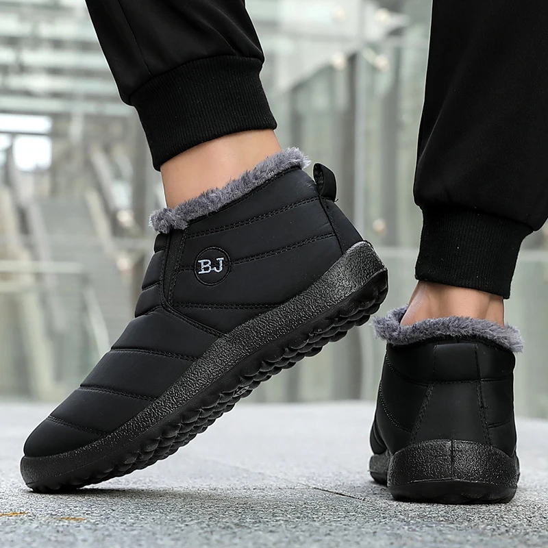 Zapatos casuales para hombre, a la moda Zapatillas de deporte, zapatos ligeros para caminar, botas cómodas para hombre, zapatos para pareja y marido de invierno - Imagen 5