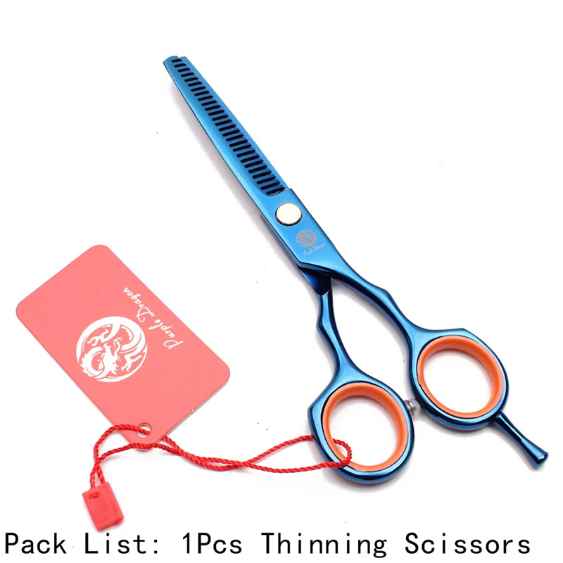 Z1004 Lan T 5.5N Ножницы для стрижки волос Z1004 5," Япония сталь фиолетовый дракон синий цвет Парикмахерские филировочные ножницы парикмахерские ножницы - Цвет: Z1004 Lan T 5.5N