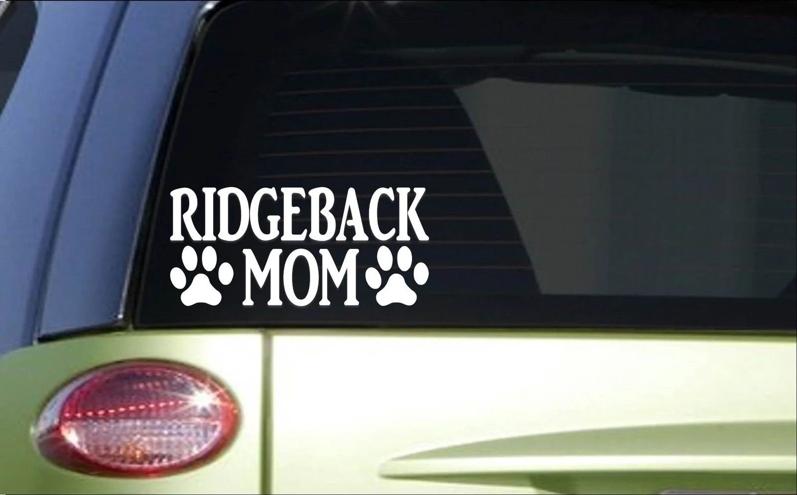 Ridgeback мама 8 дюймов наклейка Родезийский Риджбек Лев Хаунд стикер окна