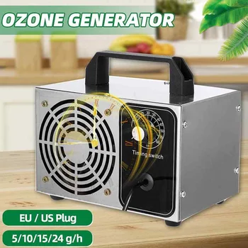 

Air Purifier Ozone Generator 110V/220V 5g/h 10g/h 15g/h 24g/h Air Cleaner Ozone Disinfection Machine Timing Control Car Home Use