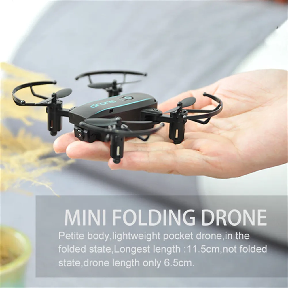 IN1601 Квадрокоптер, мини с камерой Wi-Fi FPV Складная Высота удержания RC Самолеты дистанционного управления игрушки 2MP/0.3MP/без камеры 2,4 ГГц