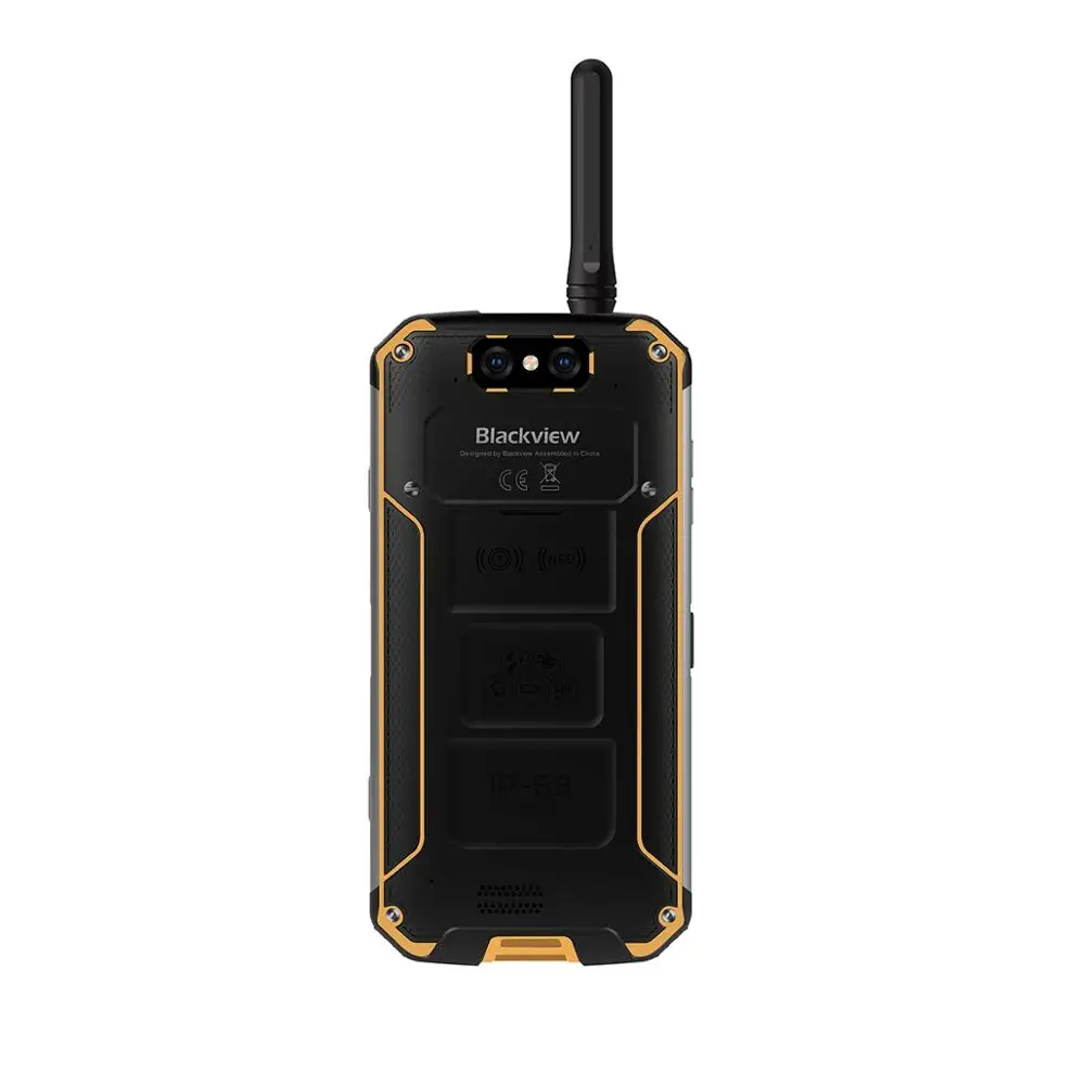 Blackview BV9500 Pro Водонепроницаемый Walkie Talkie смартфон 6 ГБ ОЗУ 128 Гб ПЗУ Восьмиядерный 5," FHD 18:9 аккумулятор 10000 мАч мобильный телефон