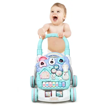 Baby Sit-to-Stand Learning Walker Toddler Activity Center Musica w/ Lights 1