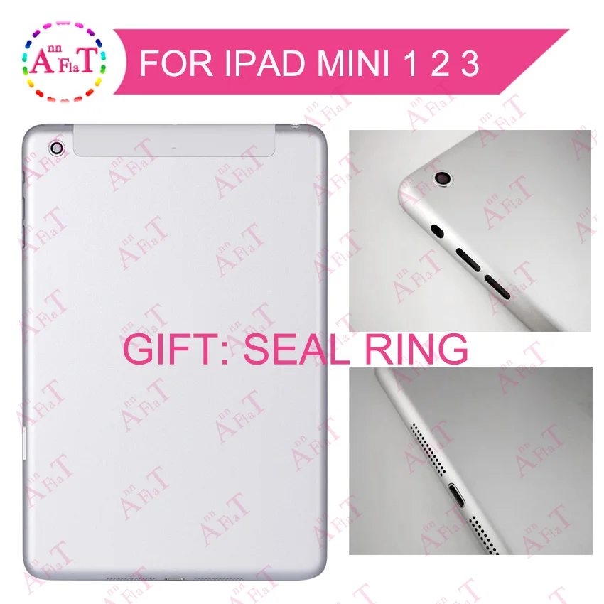 

100% OEM Rear Housing For Apple iPad Mini 1 2 3 Wifi/3G Battery Cover Durable Protective Back Cover Case Replacement Parts