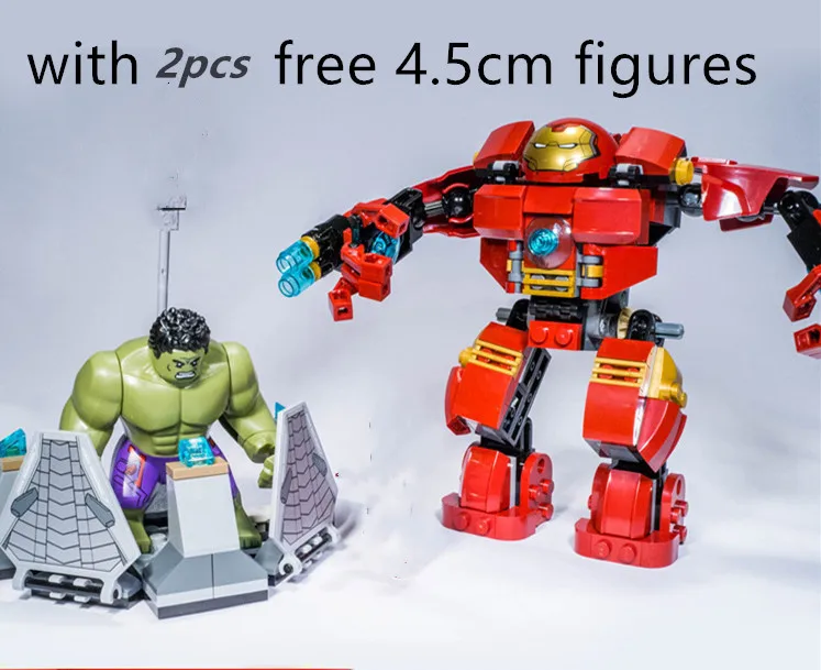 8019-chiffres-HulkBuster-Batiment-Briques-Spider-Man-05020-Ghost-Rider-2017-jouets