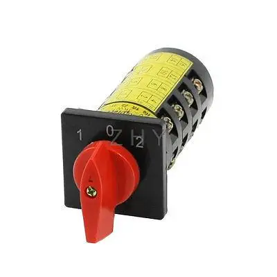 

HZ5B-10/4 380V 3KW 10A 16 Terminals ON/OFF/ON Universal Changeover Switch