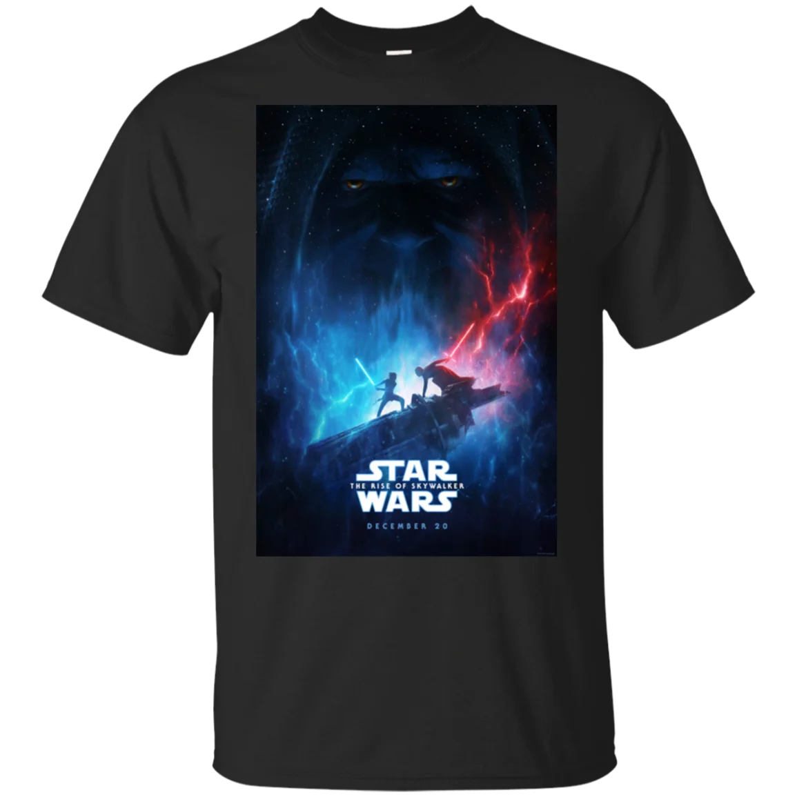 

Star Wars The Rise Of Skywalker (2019) Black T-Shirt M-Xxxl Funny Design Tee Shirt
