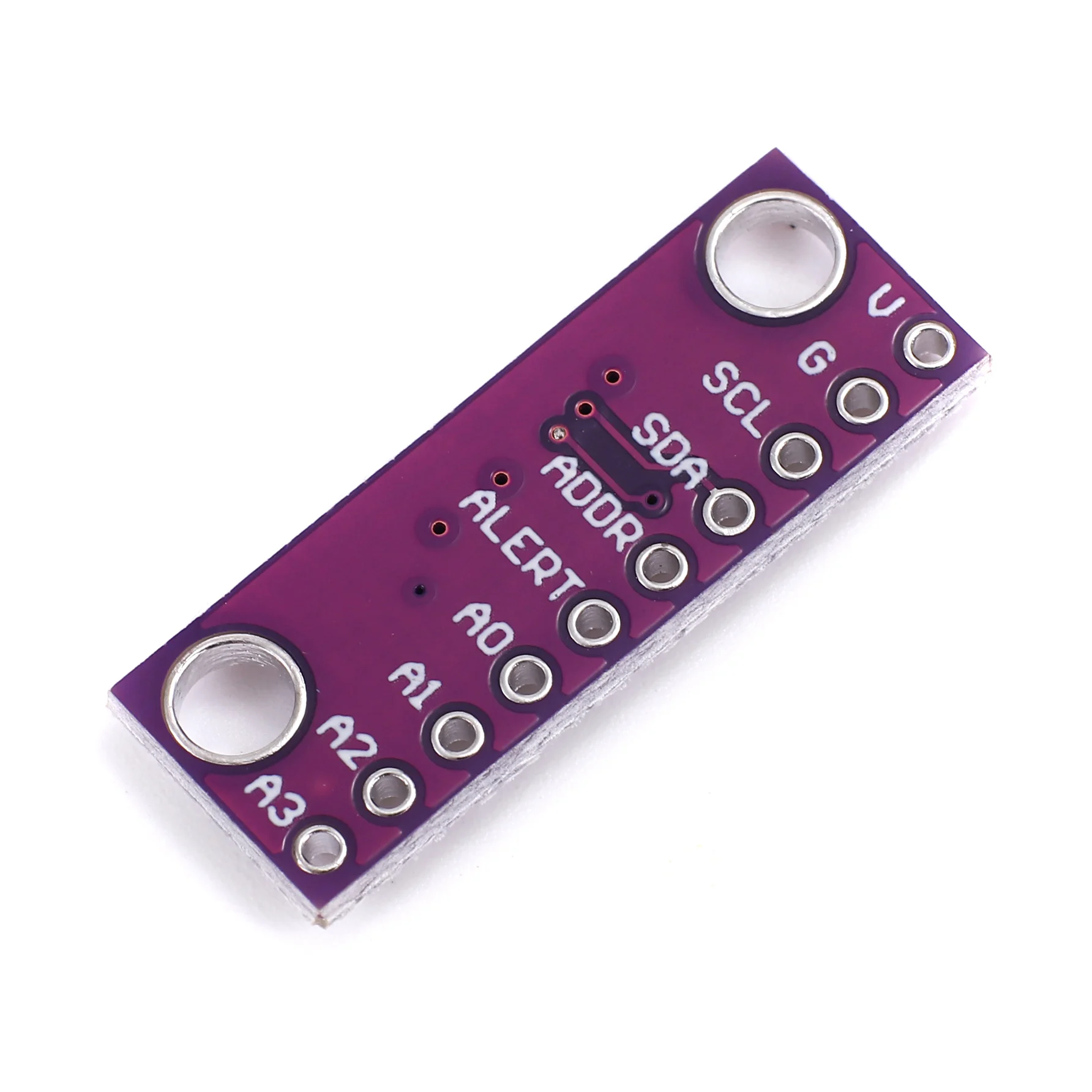 ADC Module I2C ADS1115 16 Bit ADC 4 channel Module with Programmable Gain Amplifier RPi Blue / Purple Board