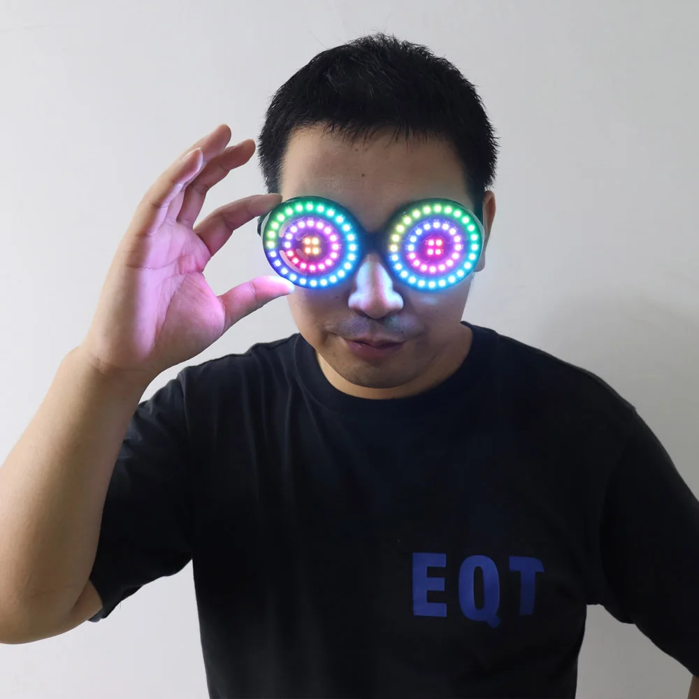 REZZ LED GLASSES/ REZZ GOGGLES FOR RAVE FESTIVALS - Rave Jersey