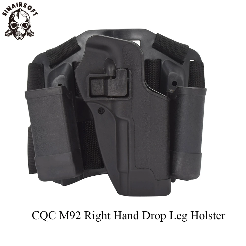 SINAIRSOFT тактический cqc M92 правая рука падение ноги кобура чехол подходит пистолет Glock 92 96 M9 Пейнтбол Стрельба Охота Аксессуары