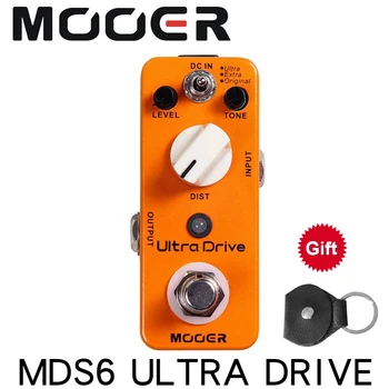 

High Quality MOOER MDS6 Ultra Drive MKII Distortion Guitar Effect Pedal 3 Modes True Bypass Full Metal Shell