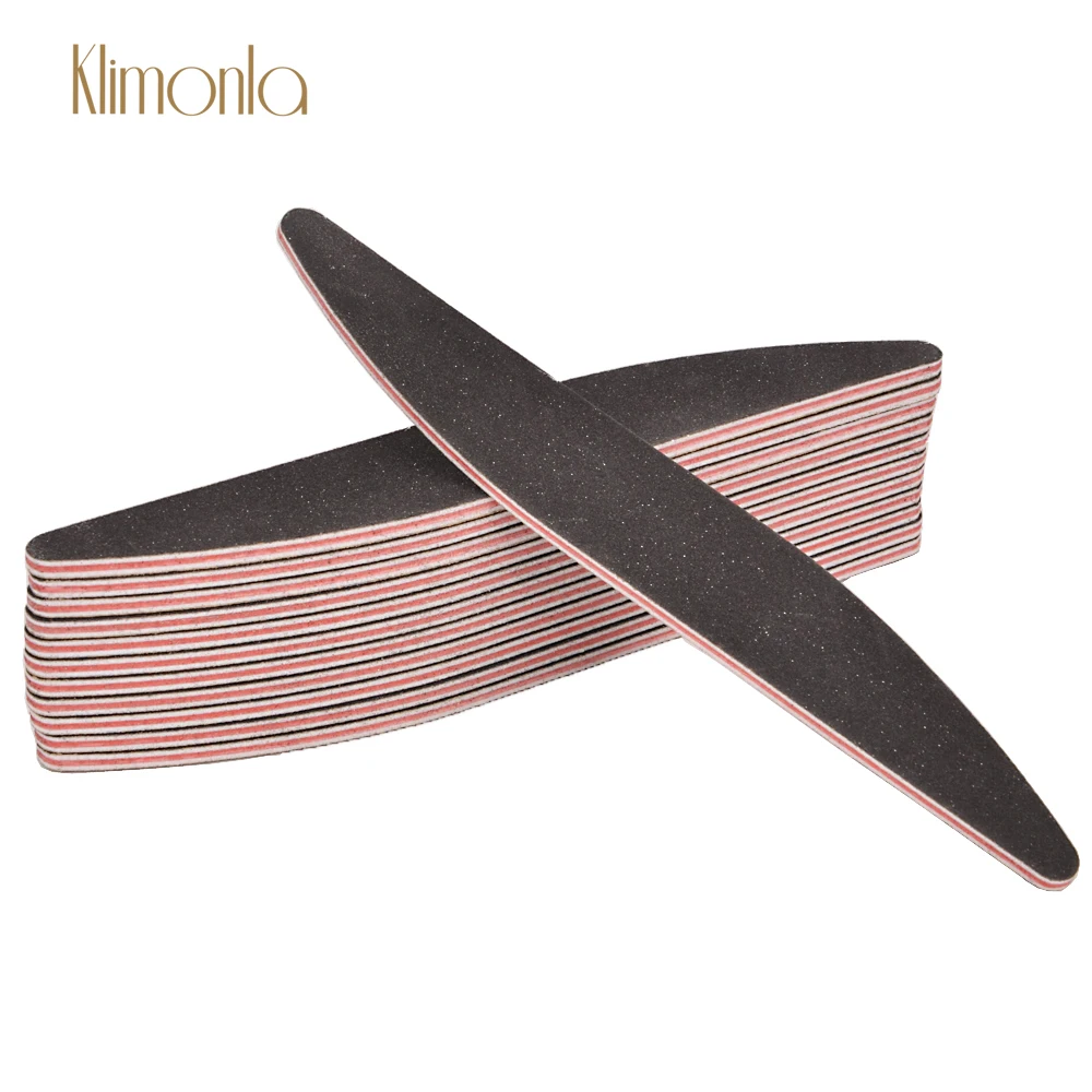 

5Pcs/Set Black Nail Files 100/180 Grit Limas Manicura Buffing Block Nail Art Gel Polishing Washable Manicure Beauty Tool Salon